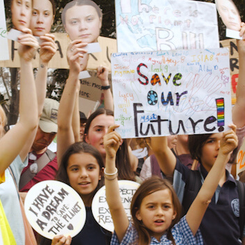 School Strike 4 Climate Rally in Melbourne